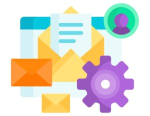 linkedin and email automations to connect with uers