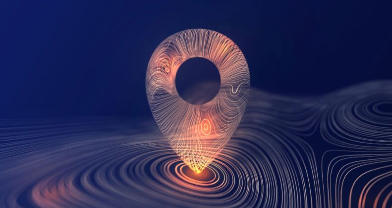 GEO vs SEO - google modern bubble to show where a business location is locally